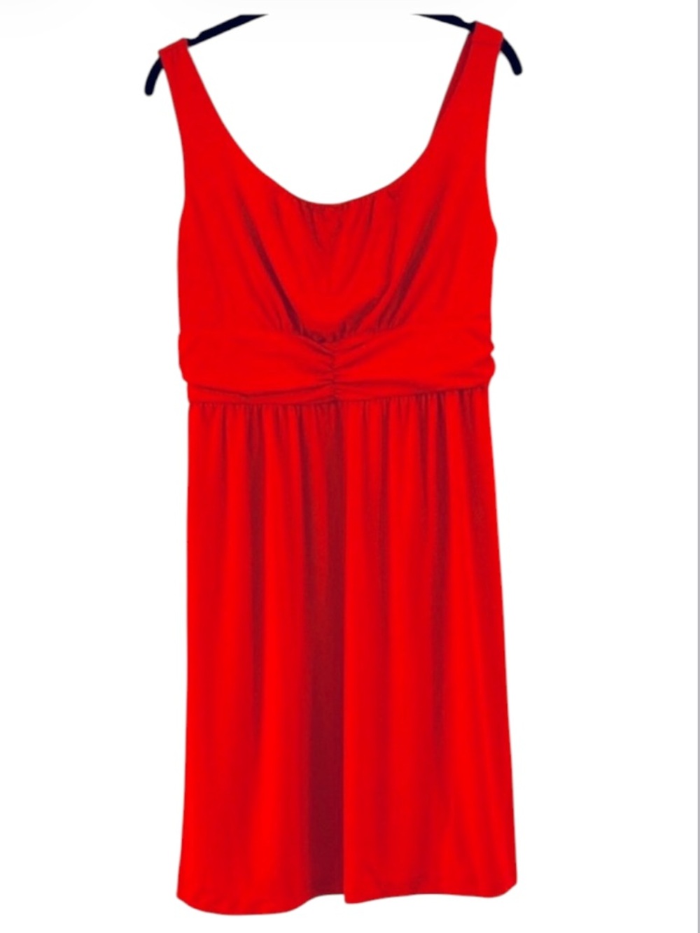 Faded Glory Chic Red Cinched Bodice Mini Dress Size L